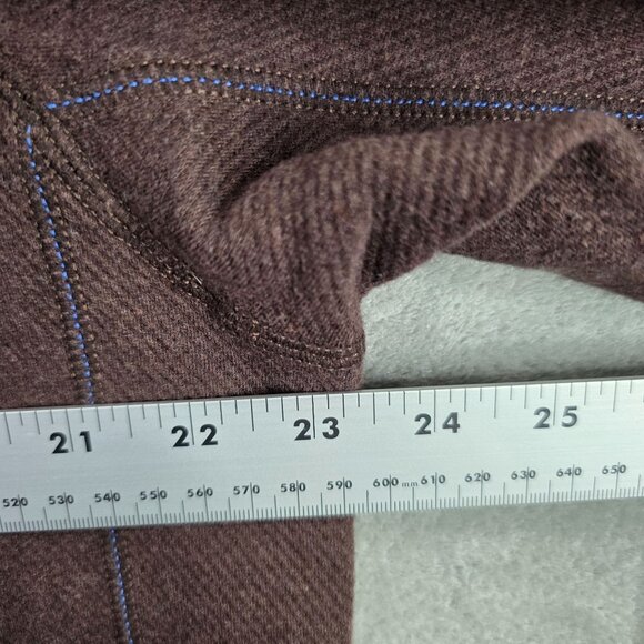 Mens Tommy Bahama Brown Red Reversible Pullover Sweater 1/4 Zip 100% Cotton L - Picture 7 of 10